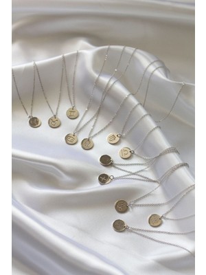 925 Ayar Gümüş Burç Kolye