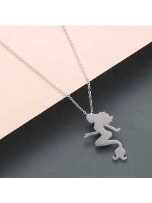 925 Ayar Gümüş Deniz Kızı Kolye