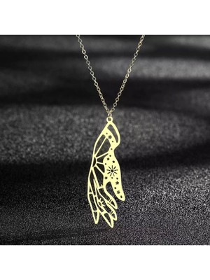 Has Altın Kaplama Özel Tasarım El 925K Kolye