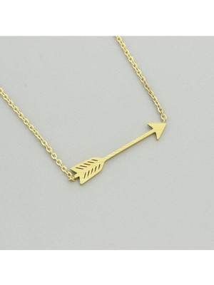 925 Ayar Gümüş Ok Kolye