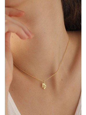 925 Ayar Gümüş Burç Kolye