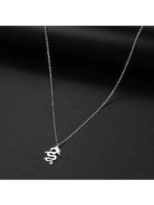 925 Ayar Gümüş At Kolye