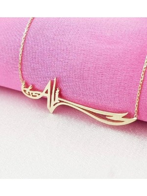 925 Ayar Gümüş Zülfikar Kılıcı Kolye