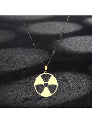 925 Ayar Gümüş Radya Sembol Kolye