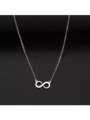 925 Ayar Gümüş Sonsuzluk Kolye
