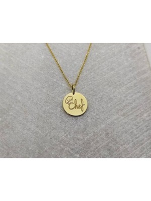 925 Ayar Gümüş Şef Kolye