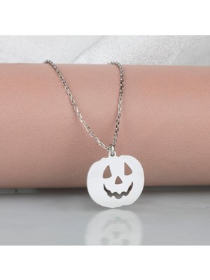 925 Ayar Gümüş Bal Kabağı Kolye