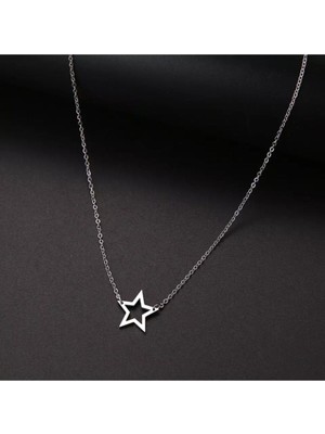 925 Ayar Gümüş Yıldız Kolye