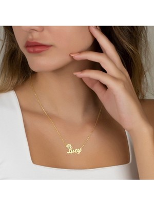 925 Ayar Gümüş Mezuniyet Tarih Isim Kolye