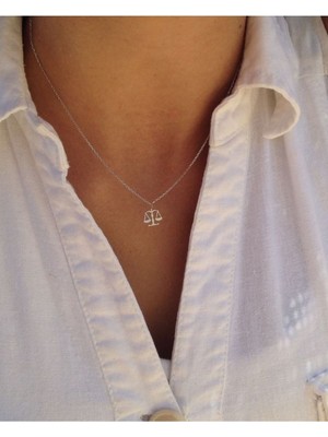 925K Kolye Adalet Terazisi