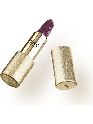 Ruj - Holiday Wonderlights Starry Night Sparkling Lipstick - 04 Enigmatic Burgundy