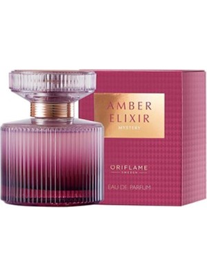 Oriflame Kadınlar İçin Amber Elixir Mystery 50 ml EDT Parfümü Aromatik Koku ile Gün Boyu Kalıcılık ES453002