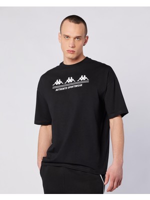 Castro Tee Erkek Siyah Regular Fit Tişört