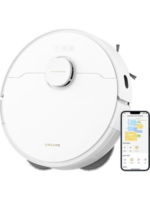 Dreame L10s Pro Gen 2 Robot Süpürge Beyaz, 7.000PA Emiş Gücü