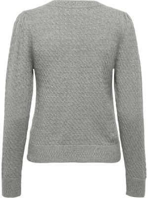 15324668 Onlkatıa Ls Puff O-Neck cc Knt
