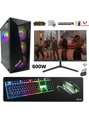 Bugatek GM45-2356  Intel I5 4570 16GB Ram 256GB SSD GT740 4gb  128BIT Ekran Kartı 23.8” Oyuncu Masaüstü Bilgisayar
