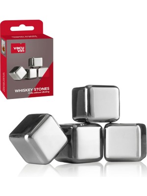 Mcreative Vin 18603606 Viski Soğutma Taşları, 4'lü Set