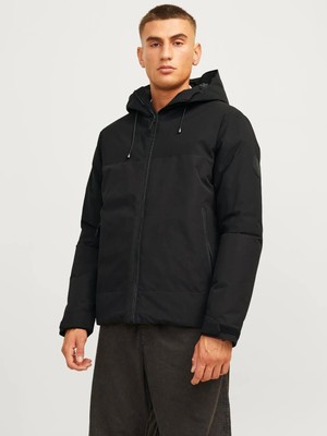 Jack & Jones JCOAIDEN TRANSITIONAL JAC Siyah Erkek Mont