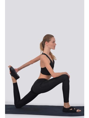 Alexander Hud Kadın Tayt Toparlayıcı Sıkılaştiricı Inceltici Şekillendirici Yüksek Bel Spor Günlük Yan Cepli Tayt