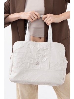 United Colors Of Benetton Benetton Kadın Kol Çantası Bej BNT1474