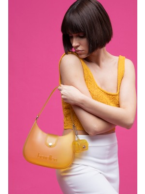 United Colors Of Benetton Benetton Kadın Kol Çantası Sarı BNT1454