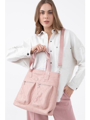 United Colors Of Benetton Benetton Kadın Kol Çantası Pembe BNT1472