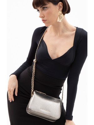 Sısley Kadın Çapraz Çanta Taş SLY218