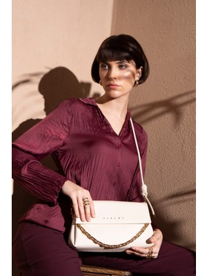 Sısley Kadın Çapraz Çanta Bej SLY183