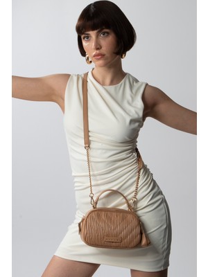 Sısley Kadın El Çantası Camel SLY142