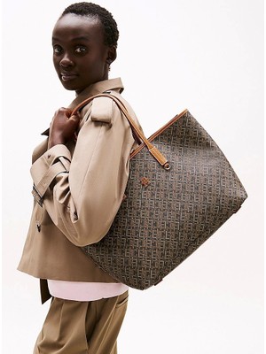 Tommy Hilfiger Kadın Th Monoplay Tote Çanta