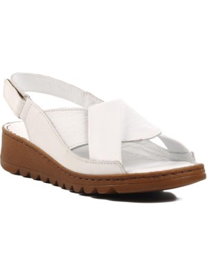 Walkway Voyager Z265 Z Beyaz Hakiki Deri Kadın Günlük Ayakkabı