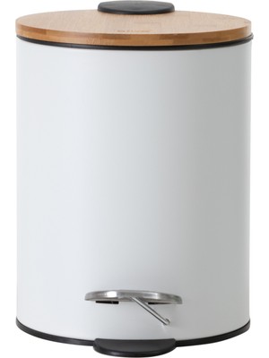 5FIVE BOHO ÇÖP KOVASI BEYAZ 22,5X17X23