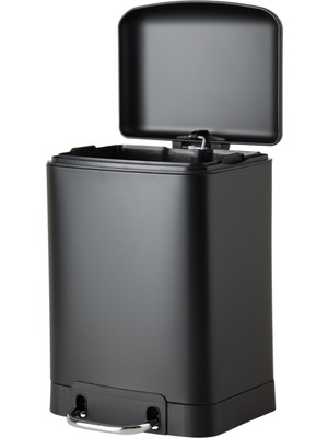 5FIVE BOHO ÇÖP KOVASI SİYAH 6 LT