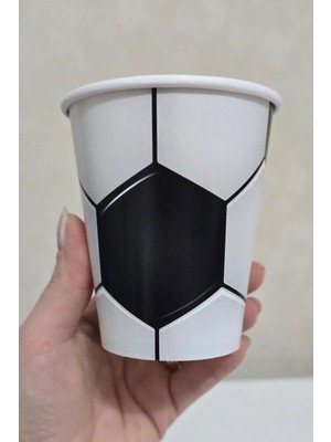 Futbol Tema Karton Bardak 8li