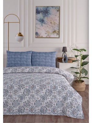 Monolisse Soren Çift Kişilik Pike Takımı 200 x 230  cm  Leslie  Indigo