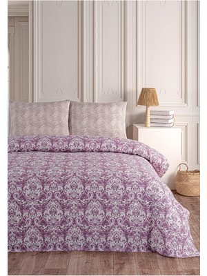 Monolisse  soren Çift Kişilik Pike Takımı 200 x 230  cm  Saılor  Gül Kurusu