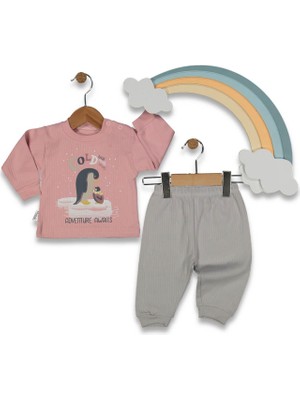 Unısex 6/18 Ay Penguen Ikili Takım