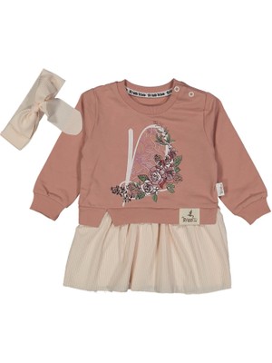 Kız 9/24 Ay Çiçekli Elbise