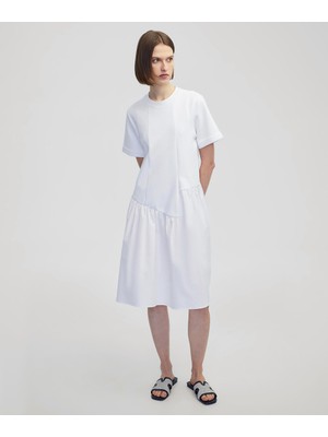 İpekyol Asimetrik Büzgülü Elbise IS1250002491002