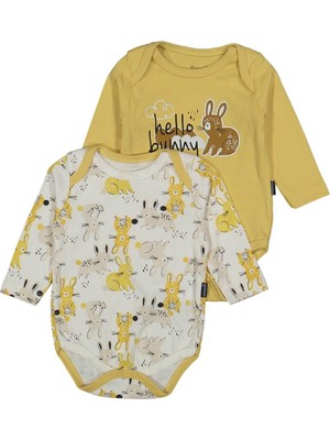 Unısex 6/18 Ay Tavşanlı 2li Badi