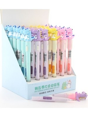 Ttt 07 Uçlu Ledli Dinazor Tasarımlı Kalem