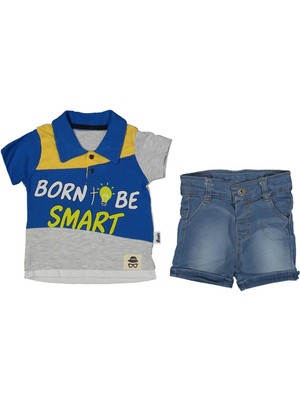 Erkek 6/24 Ay Smart Baskılı Yakalı Takım