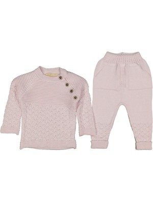 Unısex 6/18 Ay Omuzdan Düğmeli  Ikili Takım