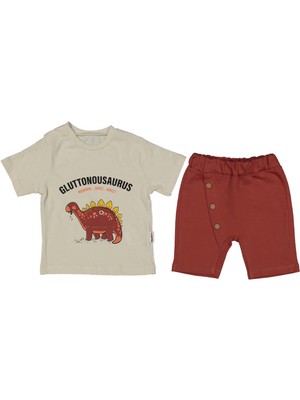 Erkek 9/24 Ay Dinazor Baskılı Takım