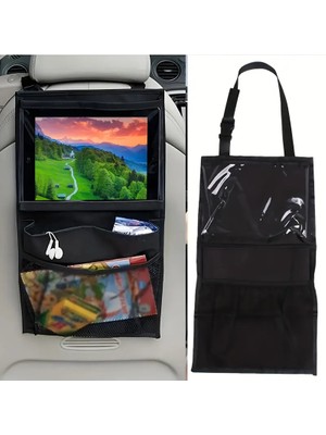 Araba Arka Koltuk Düzenleyici Araç Tablet Telefon Tutucu Çok Cepli Dayanıklı Bebek Çocuk Oto Organizer