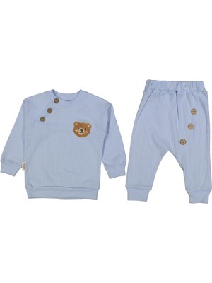 Erkek 6/18 Ay Ayı Süzinekli 2li Takım