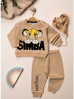 Erkek 9/24 Ay Simba Süzine Nakışlı 2 Ip Takım