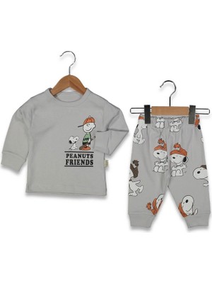 Erkek 9/24 Ay Snopy 2'li Takım