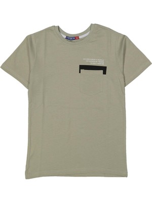 Erkek 9/12 Yaş Cepli Baskılı Tişört