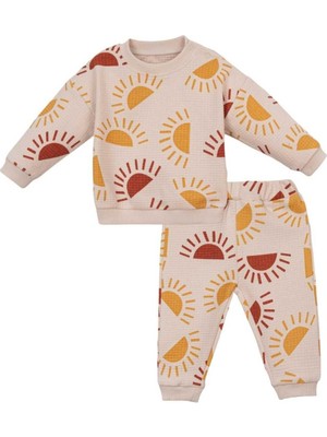 Erkek 6/24 Ay Güneş Baskılı 2li Takım